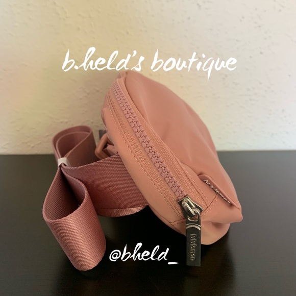 lululemon Everywhere Belt Bag *Extended Strap Pink Pastel OS Brand New NWT - Picture 9 of 14